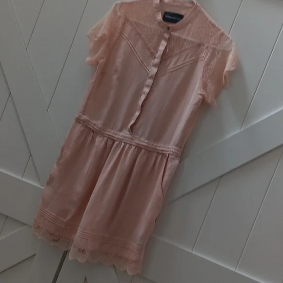 ZADIG & VOLTAIRE..RICY JAC SILK DRESS..SMALL - Picture 7 of 16